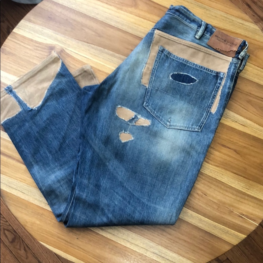 Polo Denim & Supply Distressed Jeans 40x30